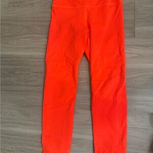 Carbon38 Bold Orange Activewear Leggings